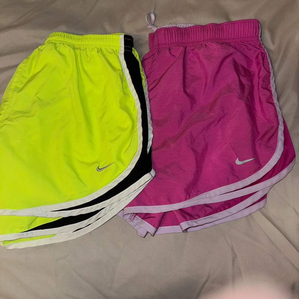 Nike Dri-FIT Neon Yellow Shorts